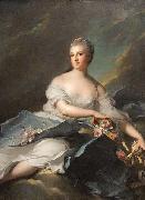 Jjean-Marc nattier Portrait of Baronne Rigoley d Ogny as Aurora, nee Elisabeth d Alencey painting